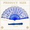 10 Pack Folding Fans – Handheld Spanish Style Fans,Bulk Hand Fans for Wedding, Tea Party, Dance